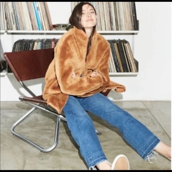 J.Crew Zip-up plush teddy fleece coat - Picture 2 of 7